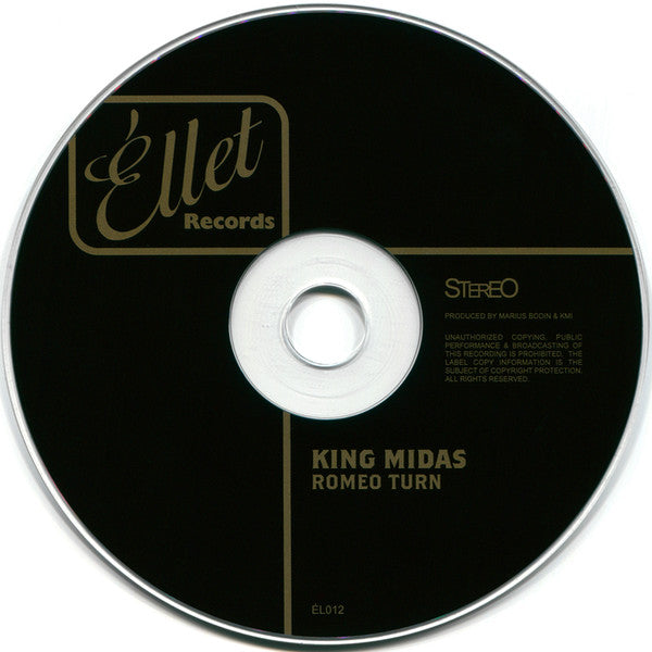King Midas : Romeo Turn (CD, Album)