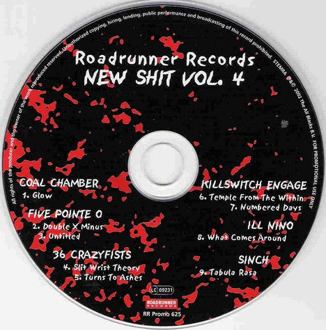 Various : New Shit Vol. 4 (CD, Comp, Promo, Car)