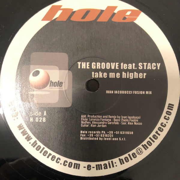 Freddy The Groove Featuring Stacy (4) : Take Me Higher (2x12")