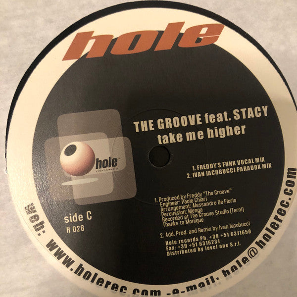 Freddy The Groove Featuring Stacy (4) : Take Me Higher (2x12")