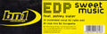 EDP Feat. Ashley Slater : Sweet Music (12")
