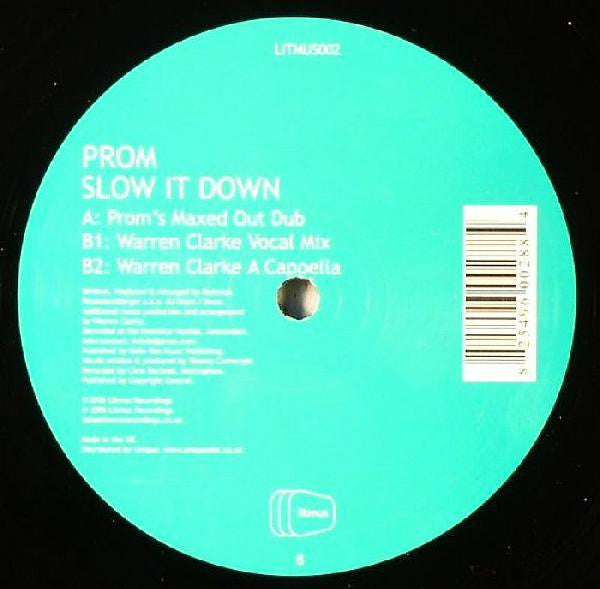 DJ Prom : Slow It Down (12")