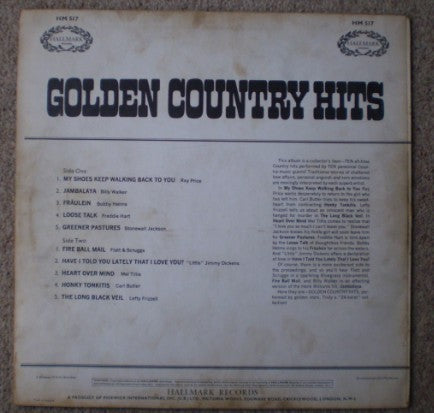 Various : Golden Country Hits (LP, Comp)