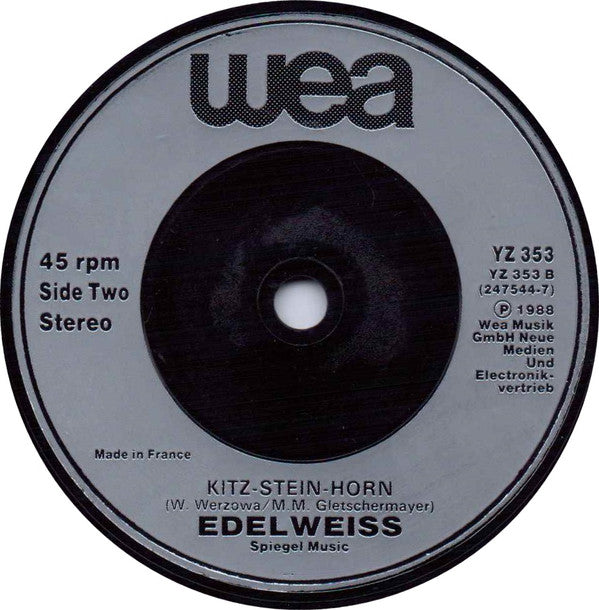 Edelweiss : Bring Me Edelweiss (7", Single, Sil)