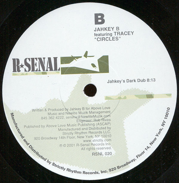 Jahkey B Featuring Tracey (2) : Circles (12")