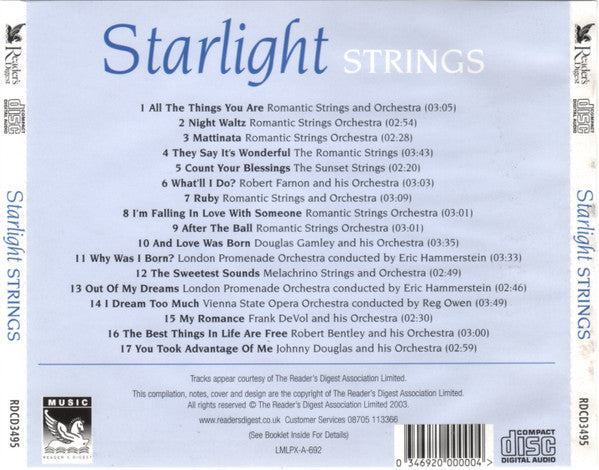 Various : Starlight Strings (CD, Comp)