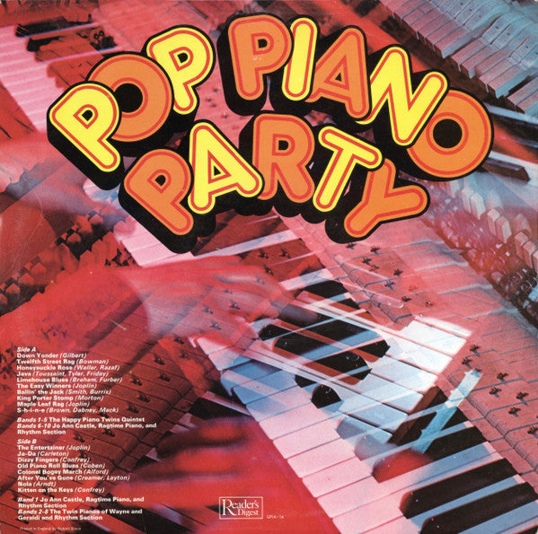 Various : Pop Piano Party (LP, Comp)
