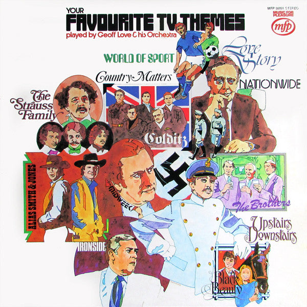 Geoff Love & His Orchestra : Your Favourite T.V. Themes (LP, Album, UK )