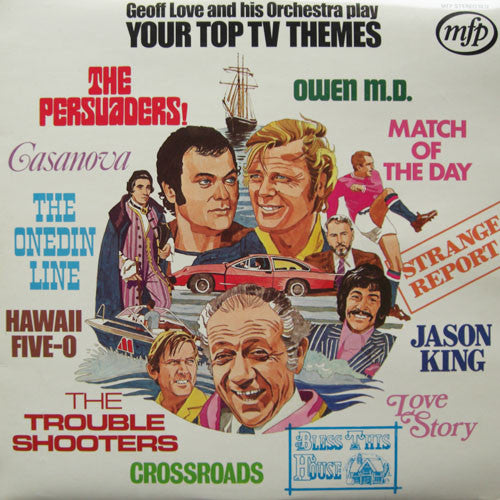 Geoff Love & His Orchestra : Your Top TV Themes (LP)