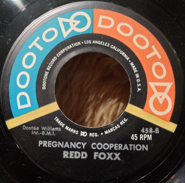 Redd Foxx : 118 Ways To Make Love / Pregnancy Cooperation (7")