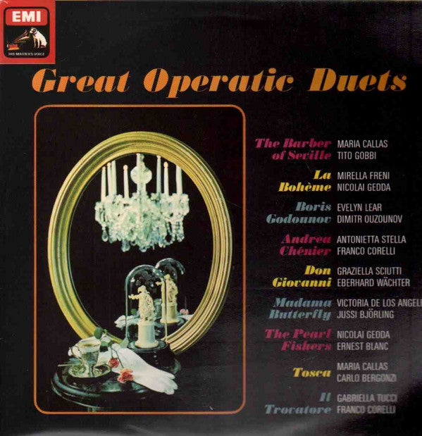 Various : Great Operatic Duets	 (LP, Comp)