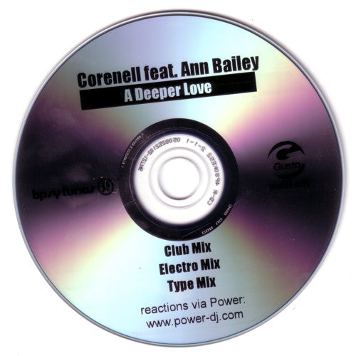 Corenell : A Deeper Love (CDr, Promo)