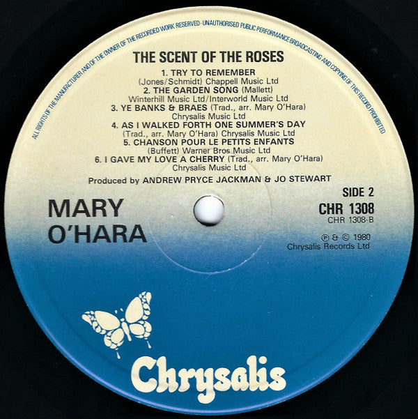 Mary O'Hara : The Scent Of The Roses (LP)