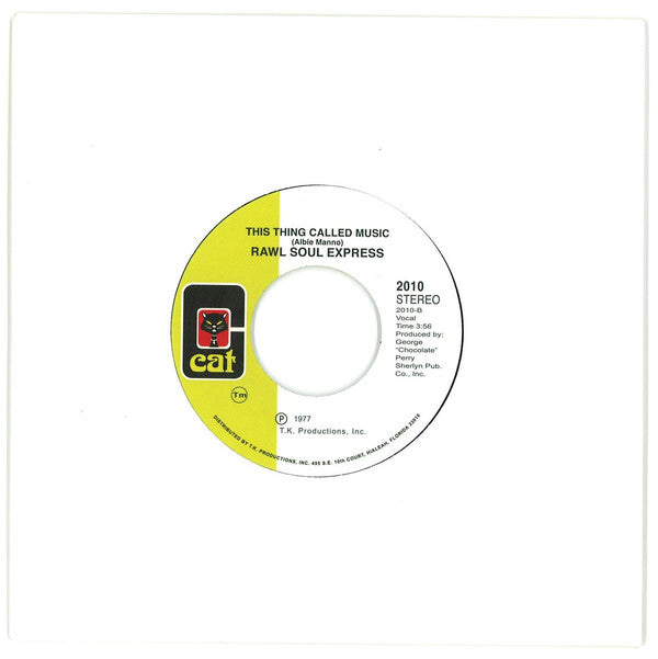 Raw Soul Express : The Way We Live (7", RE, RM)