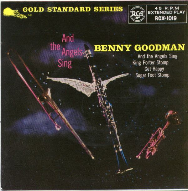 Benny Goodman And His Orchestra : And The Angels Sing (7", EP)