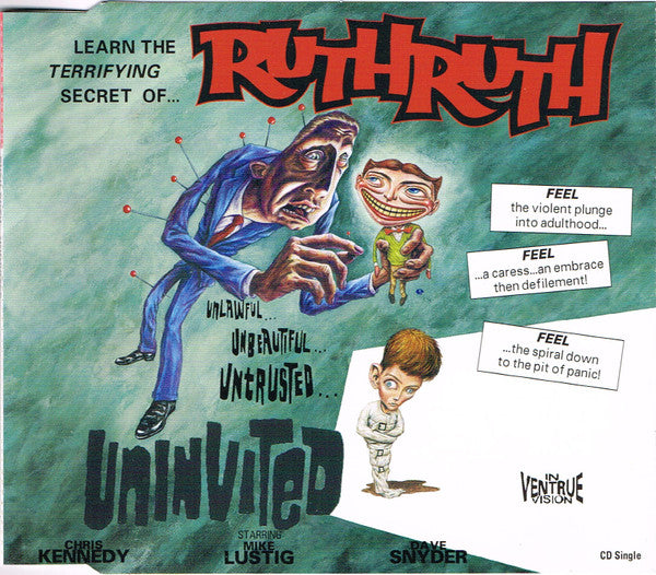 Ruth Ruth : Uninvited (CD, Single)