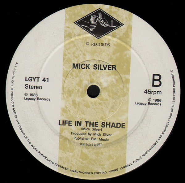 Mick Silver : It's True (12")