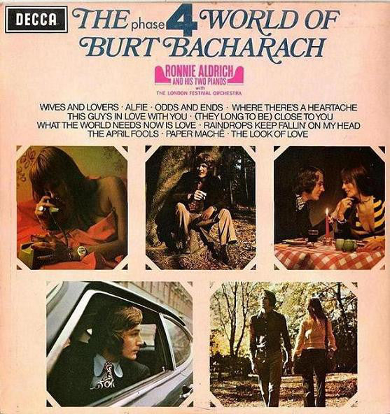 Ronnie Aldrich And His Two Pianos With The London Festival Orchestra : The World Of Burt Bacharach (LP, Album)