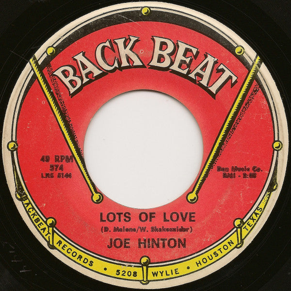 Joe Hinton (2) : If I Had Only Known / Lots Of Love (7")