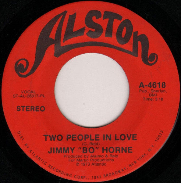 Jimmy "Bo" Horne : If We Were Still Together / Two People In Love (7", Single, PL )