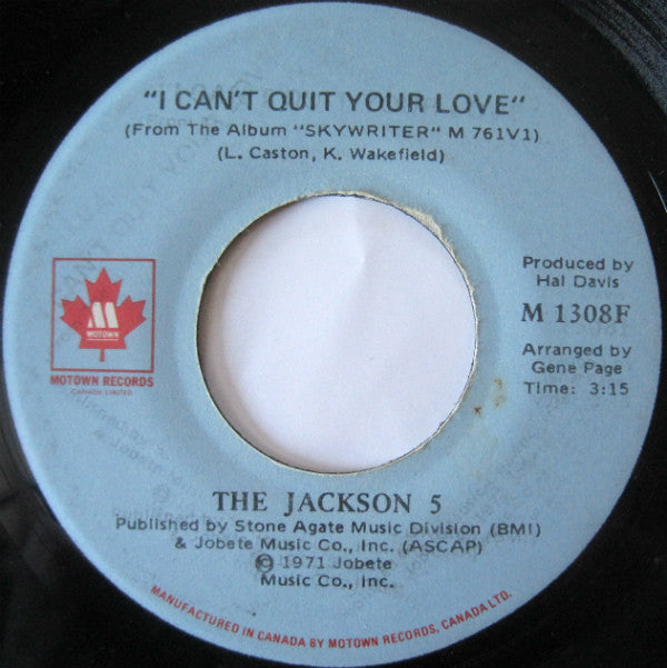 The Jackson 5 : Whatever You Got, I Want  (7", Single)