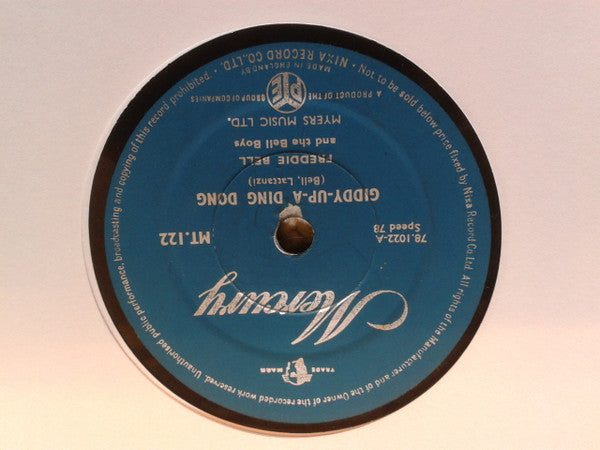 Freddie Bell & The Bell Boys : Giddy-Up-A Ding Dong / I Said It And I'm Glad (Shellac, 10")