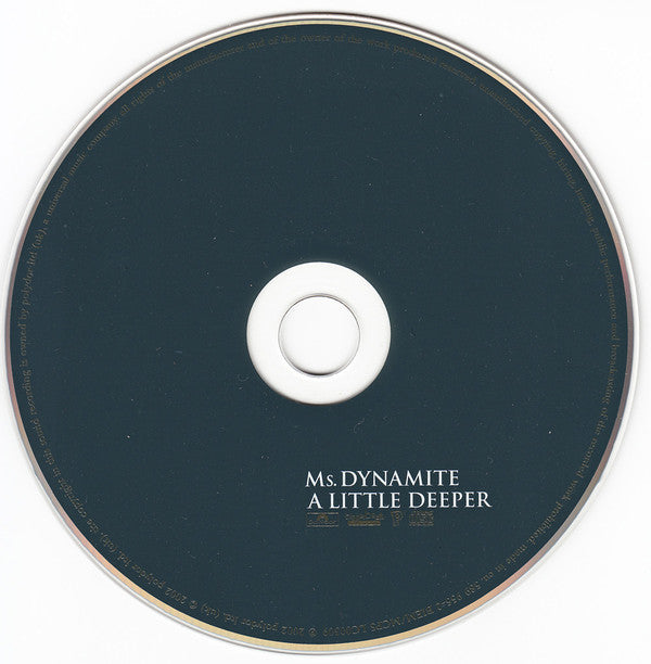 Ms. Dynamite : A Little Deeper (CD, Album)