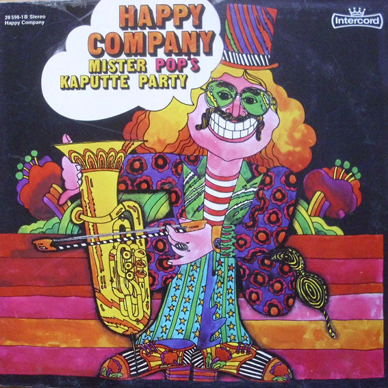 Orchester Happy Company : Mister Pop's Kaputte Party (LP)