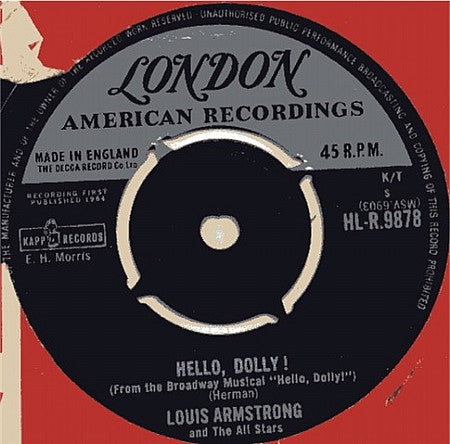 Louis Armstrong And His All-Stars : Hello, Dolly! (7", Single)