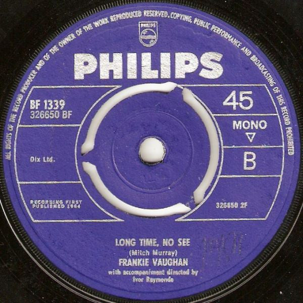 Frankie Vaughan : Hello Dolly (7")