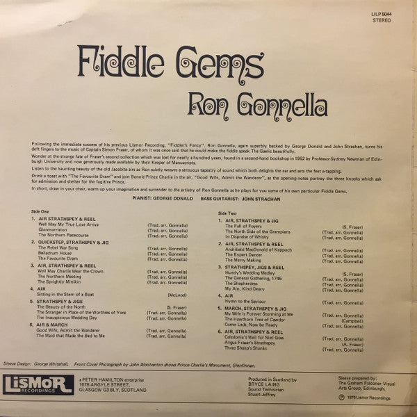 Ron Gonnella : Fiddle Gems (LP, Album)