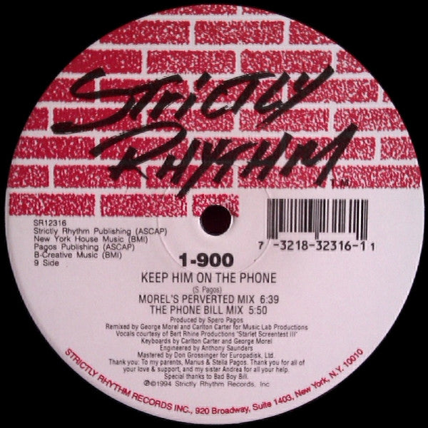 1-900 : Keep Him On The Phone (12")