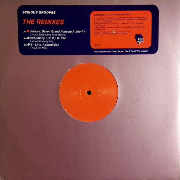 Seven Grand Housing Authority / D'Pac / Aphrodisiac (2) : The Remixes (12", EP, W/Lbl)