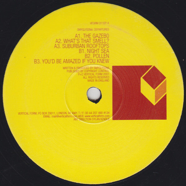 Smyglyssna : Departures (12", EP)
