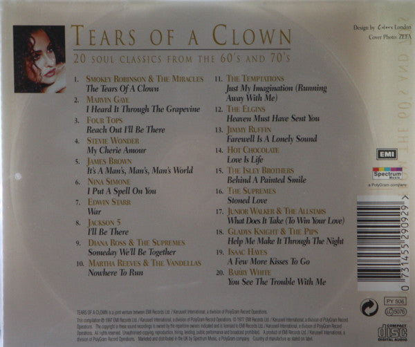Various : Tears Of A Clown (20 Soul Classics From The 60's And 70's) (CD, Comp)