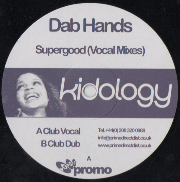 The Dab Hands : Supergood (Vocal Mixes) (12", Promo)