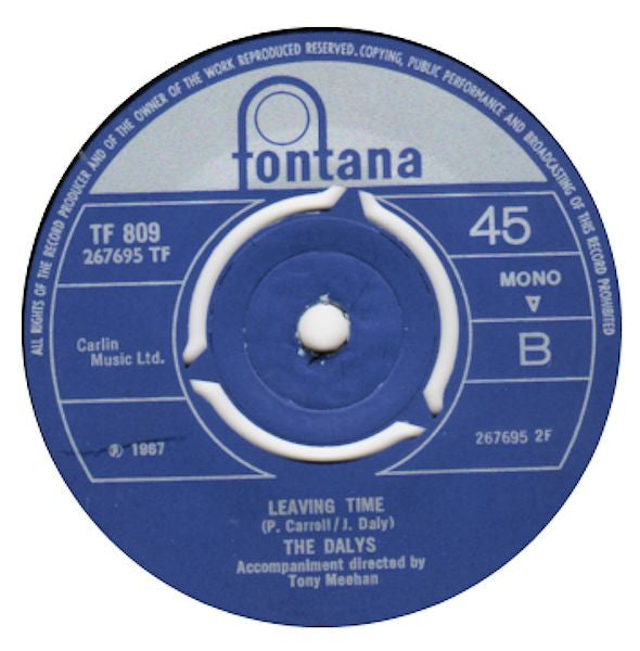 The Daly's : Sweet Maria (7", Single, Mono)