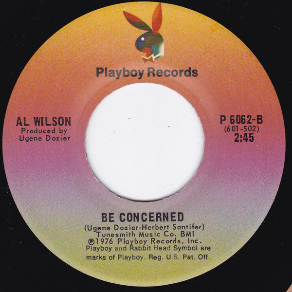 Al Wilson : I've Got A Feeling (We'll Be Seeing Each Other Again) (7", San)