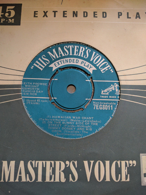 Tommy Dorsey And His Orchestra : Opus No. 1 (7", EP, Mono)