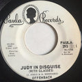 Offenbach (2) : Judy In Disguise (With Glasses) (7", Single, Promo)