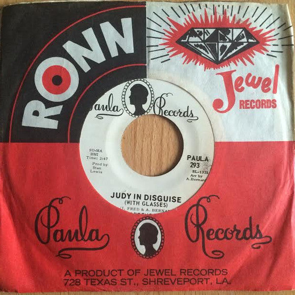 Offenbach (2) : Judy In Disguise (With Glasses) (7", Single, Promo)