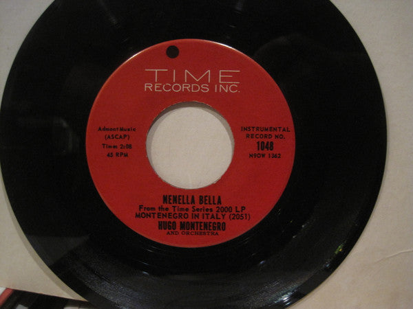 Hugo Montenegro And His Orchestra : Nenella Bella / Tarantella Twist (7")