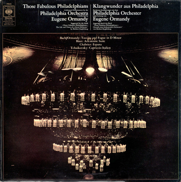 The Philadelphia Orchestra Conducted By Eugene Ormandy : Those Fabulous Philadelphians (LP, Comp)