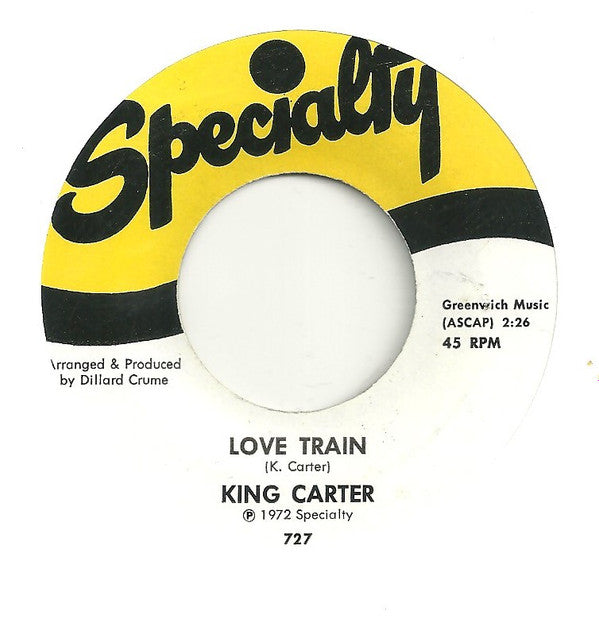 King Carter : Love Train (7")