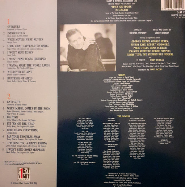Jerry Herman : Mack & Mabel In Concert (LP, Album, Gat)