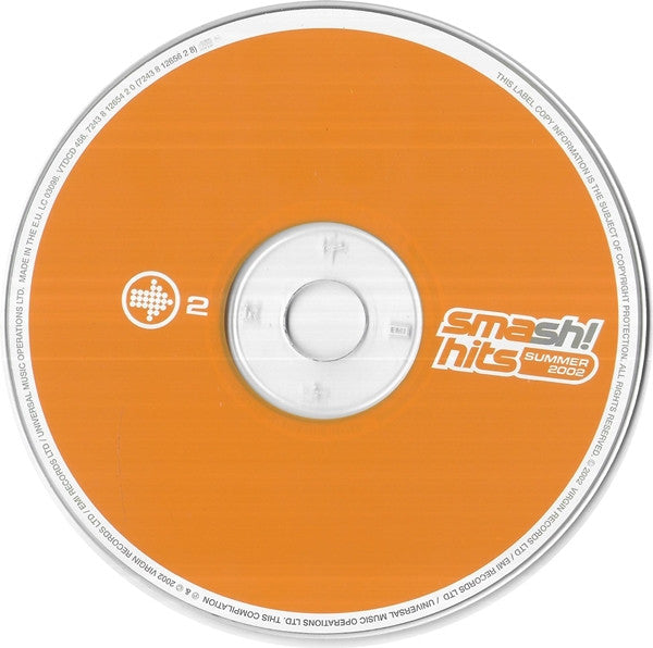 Various : Smash! Hits Summer 2002 (2xCD, Comp)