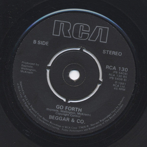 Beggar & Co. : Mule (Chant No. 2) (7", Single, Kno)
