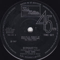Four Tops : Bernadette (7", Single, Sol)
