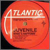 Juvenile (2) : What's Happenin' (12", Promo)