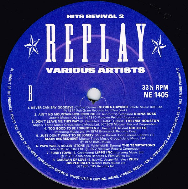 Various : Hits Revival 2 - Replay (LP, Comp)